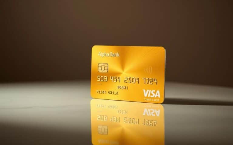 card de credit Alpha Bank Visa Gold
