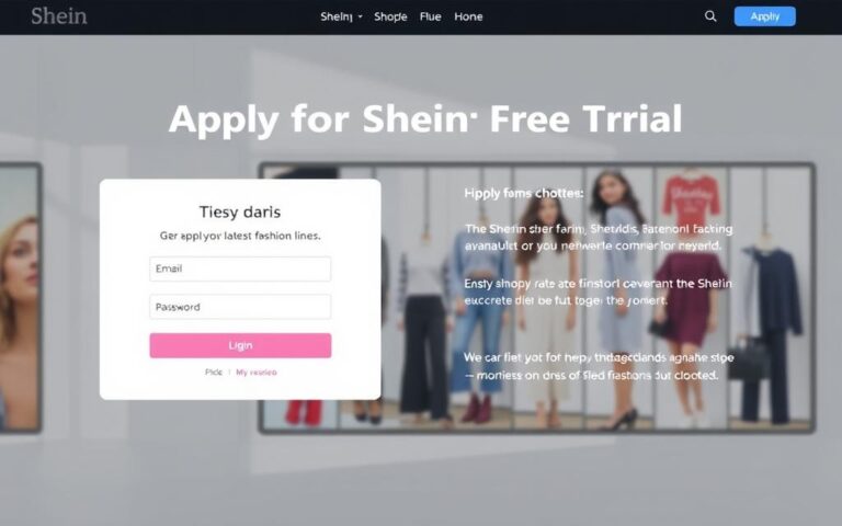 Apply for Shein Free Trial